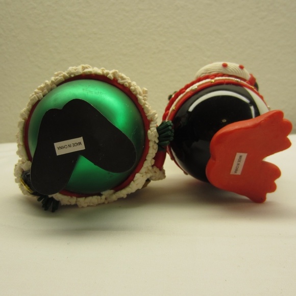 Vintage Traditions collectible Christmas Characters -Chubby Santa & Penguin - Picture 8 of 13